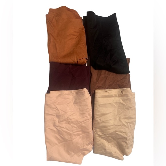 Wealurre High Waisted Seamless Breathable No Show Thongs/Panties 6 Pack | NEW!🖤 - Picture 8 of 9